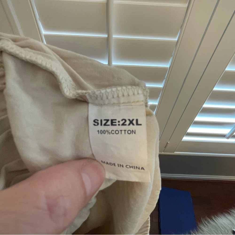 Casual Tan Women's Shorts - Picture 3 of 3